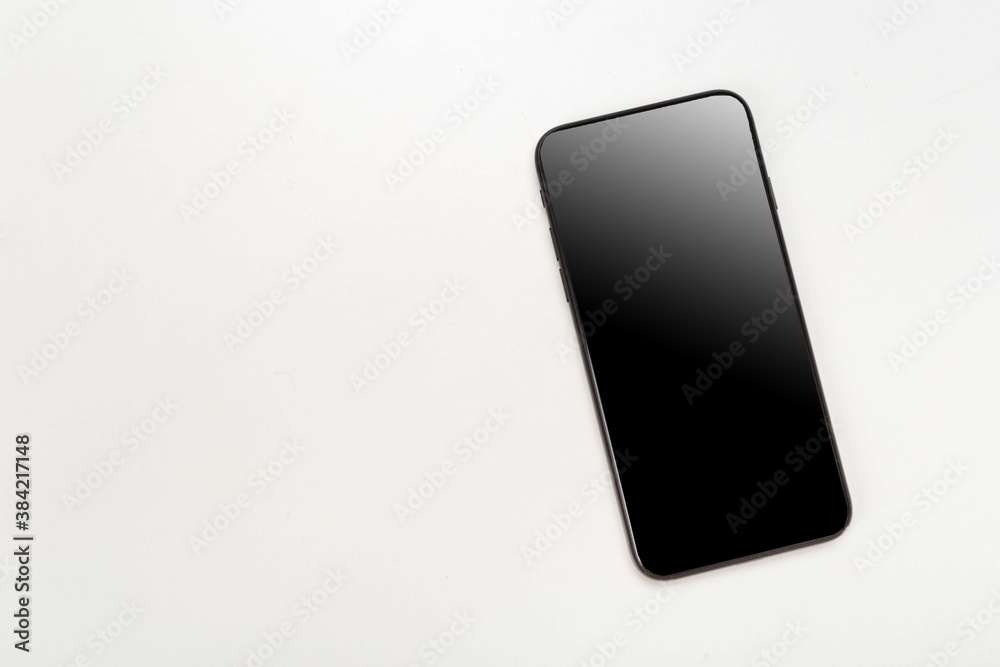 composition top view on wooden table with modern mobile phone. mock up, empty space for text composition top view on wooden table with modern mobile phone. mock up, empty space for text