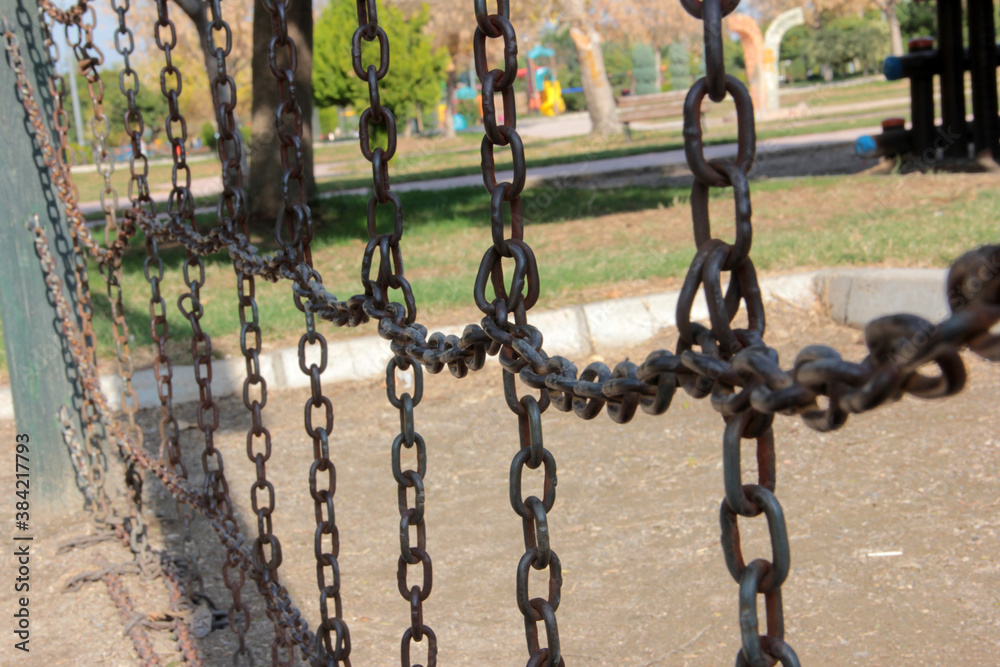 children's playground in the park children's playground in the park