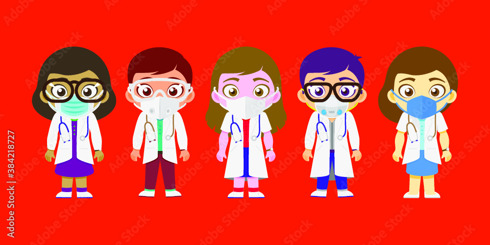 Doctors, Team, COVID-19 Warriors & Hospital Full Staff Doctors, Team, COVID-19 Warriors & Hospital Full Staff
