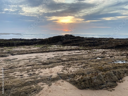 Monte Clerigo Strand Sonnenuntergang