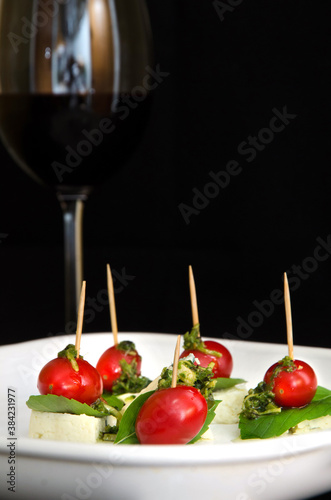 wine and cheese