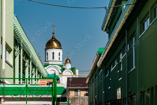 Tiraspol, Transdniester, 1 September 2017. Orthodox church on Shevchenko Street.