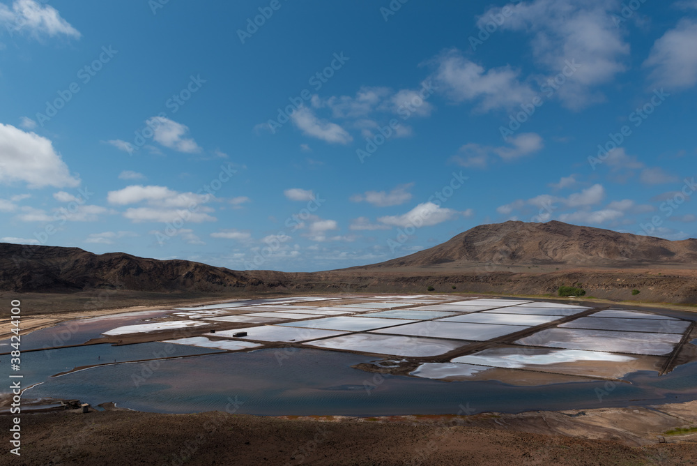 Salt Mine in Pedra de Lume Sal Island Cape Verde