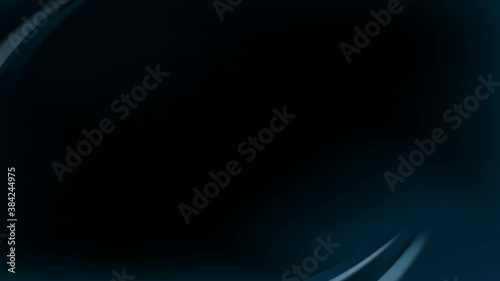 Abstract dark background animation with dynamic elements and blue hue
