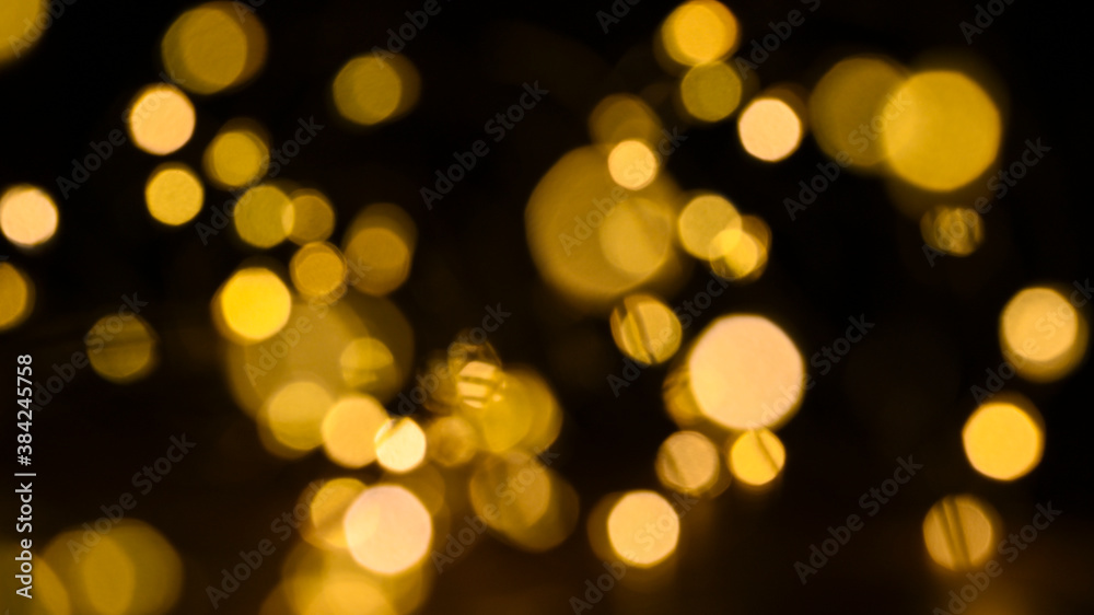Abstract golden christmas advent lights pattern background Abstract golden christmas advent lights pattern background