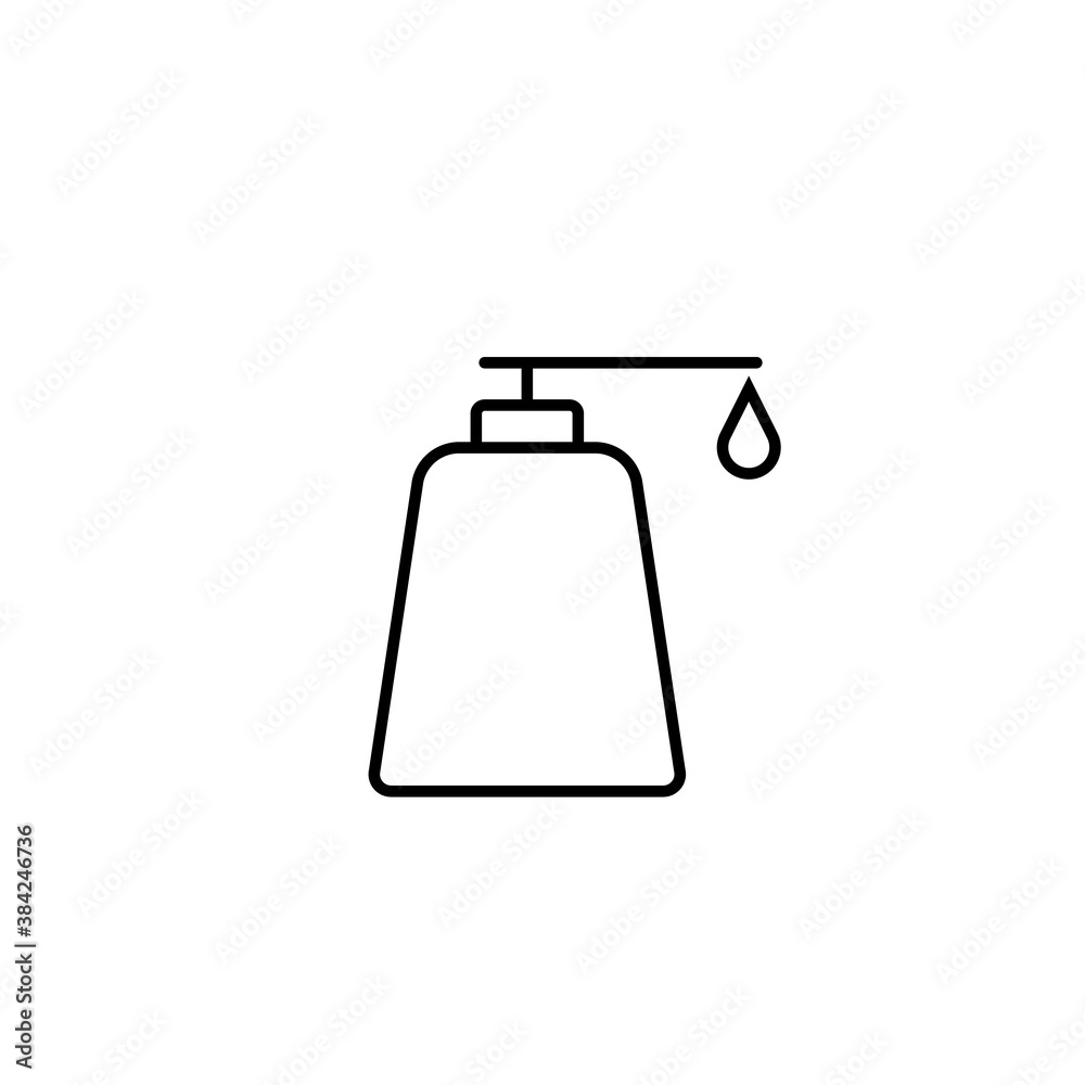 lotion icon element of barbershop icon for mobile concept and web apps. Thin line lotion icon can be used for web and mobile. Premium icon on white background lotion icon element of barbershop icon for mobile concept and web apps. Thin line lotion icon can be used for web and mobile. Premium icon on white background