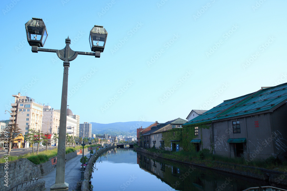 小樽運河の朝