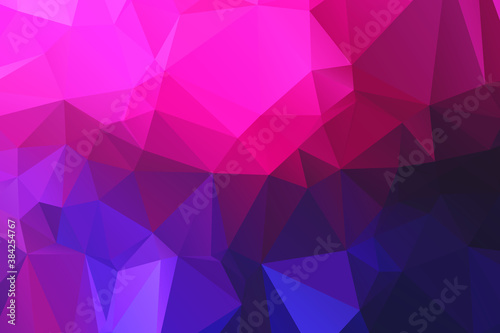 Abstract Color Polygon Background Design, Abstract Geometric Origami Style With Gradient. Presentation,Website, Backdrop, Cover,Banner,Pattern Template