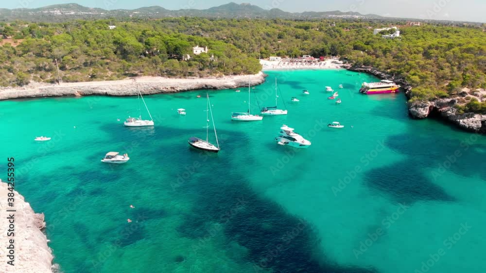 Cala Mondrago, Parque Natural de Mondrago, Mallorca. Spain