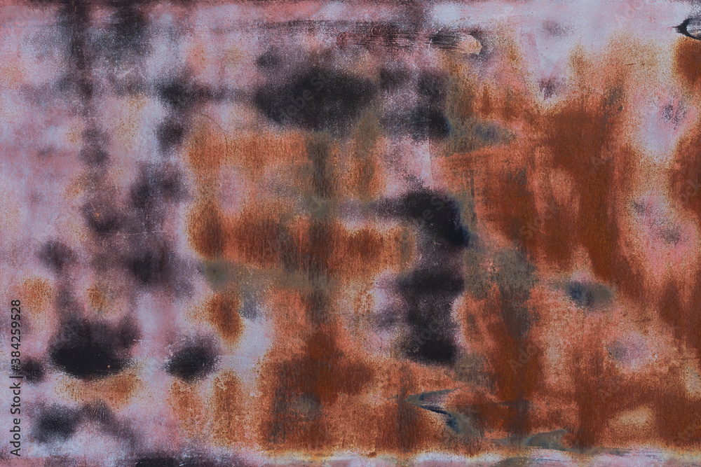 Dark rusty metal