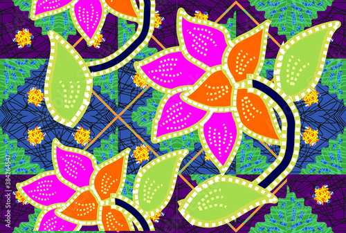 Batik Indonesian: is a technique of wax-resist dyeing applied to whole cloth, or cloth made using this technique originated from Indonesia.