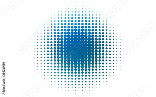 Light BLUE vector pattern with spheres.