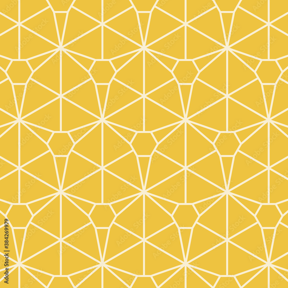 Hexagon art deco pattern background. Hexagon art deco pattern background.