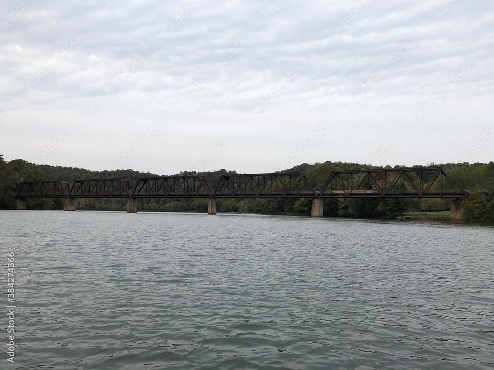 Fototapeta premium New River Trail State Park - Hiwassee, VA