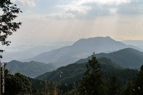 和歌山県は熊野古道から見る山岳風景