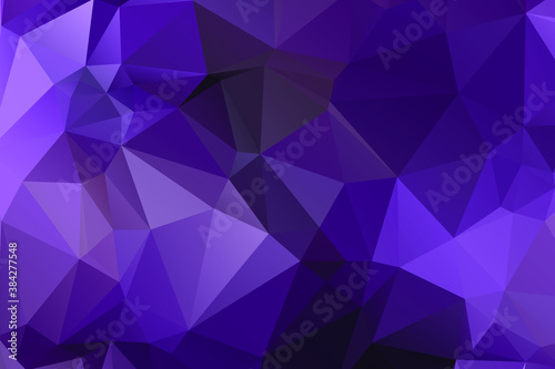 Abstract Purple Color Polygon Background Design, Abstract Geometric Origami Style With Gradient. Presentation,Website, Backdrop, Cover,Banner,Pattern Template