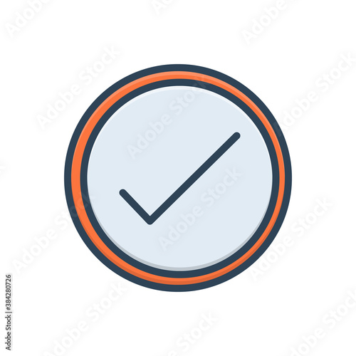 Free Download Color illustration icon for success - GFXLoad
