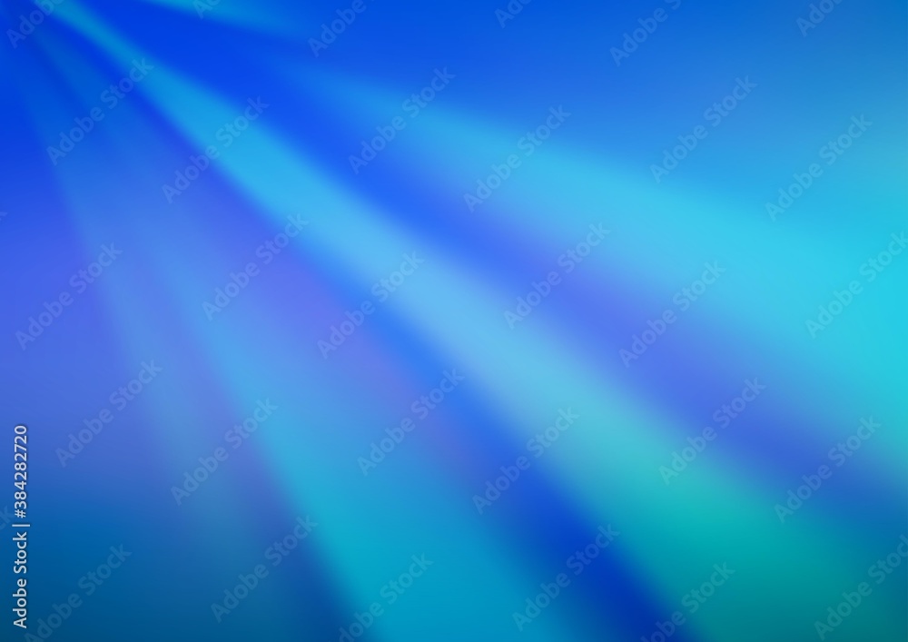 Fototapeta premium Light BLUE vector modern bokeh pattern.