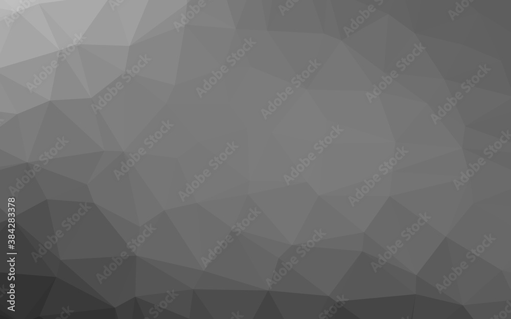 Light Silver, Gray vector shining triangular template. Light Silver, Gray vector shining triangular template.