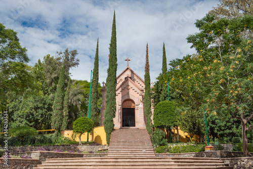temple in cerro de las campanas