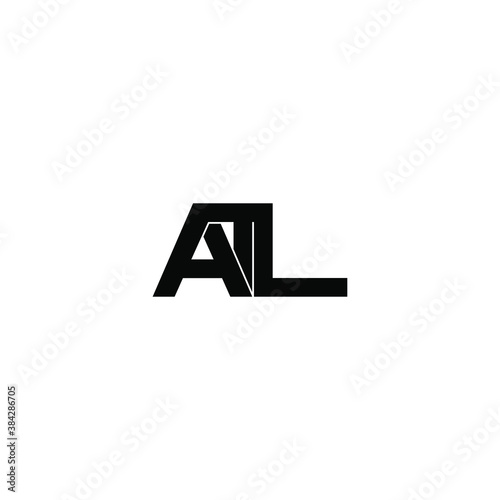 atl letter original monogram logo design