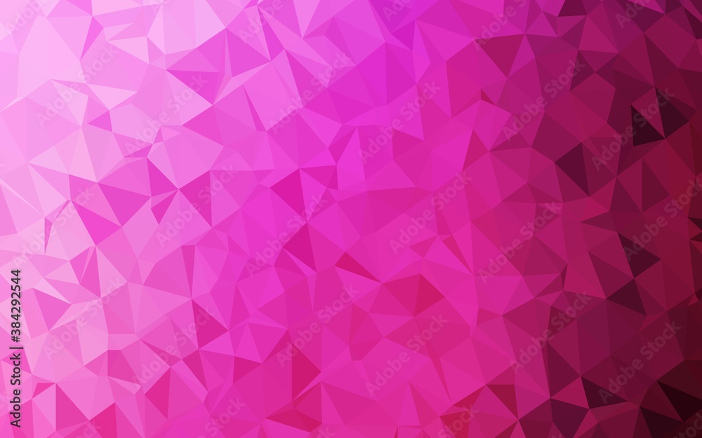 Light Pink vector blurry triangle texture. Light Pink vector blurry triangle texture.