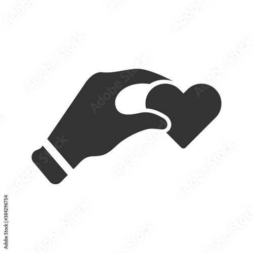 Charity donation icon