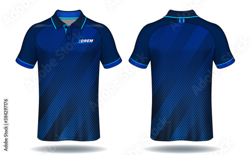 T-shirt polo design, Sport jersey template.	