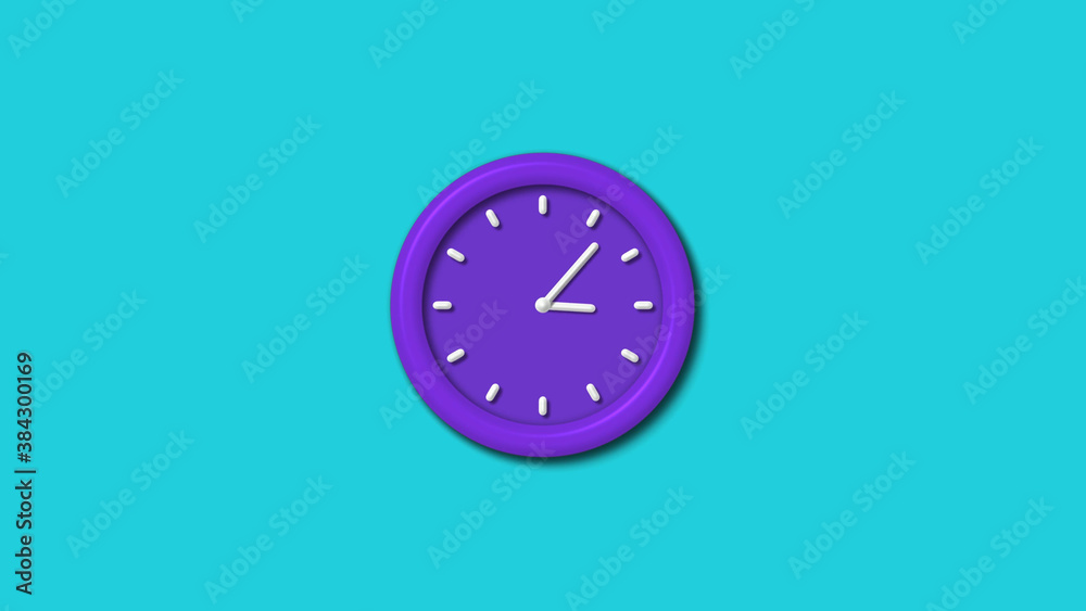 12 hours blue color 3d wall clock isolated n cyan background,3d wall clock,clock isolated 12 hours blue color 3d wall clock isolated n cyan background,3d wall clock,clock isolated