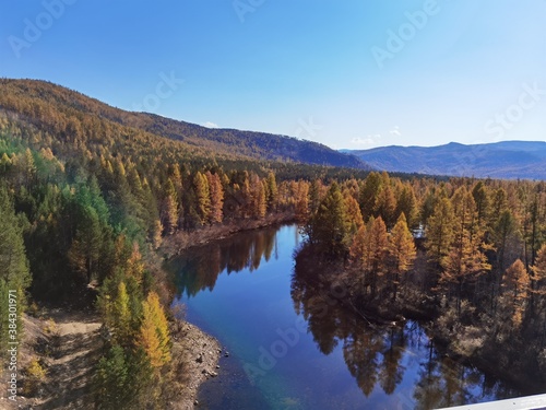 autumn in the mountains