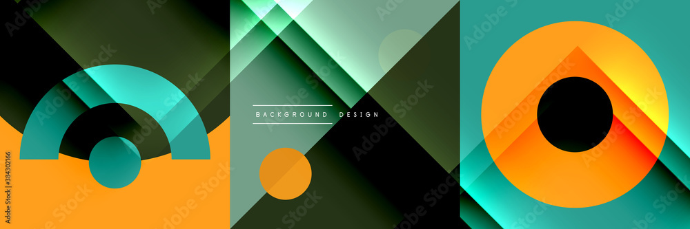 Neo memphis geometric pattern with circles, squares and lines. Pop art abstract background for covers, banners, flyers and posters and other templates Neo memphis geometric pattern with circles, squares and lines. Pop art abstract background for covers, banners, flyers and posters and other templates