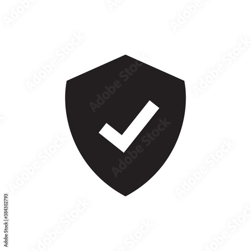 Free Download Shield flat icon design vector - GFXLoad