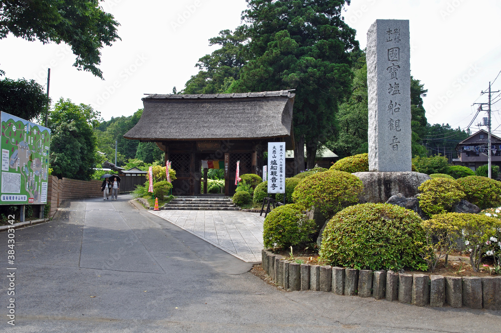 青梅散歩・塩船観音寺　仁王門