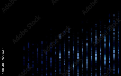 Dark BLUE vector backdrop with long lines.