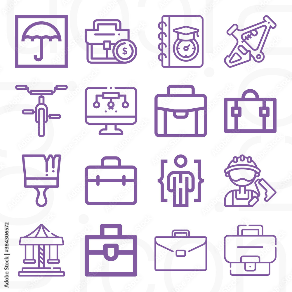 16 pack of proceed lineal web icons set 16 pack of proceed lineal web icons set