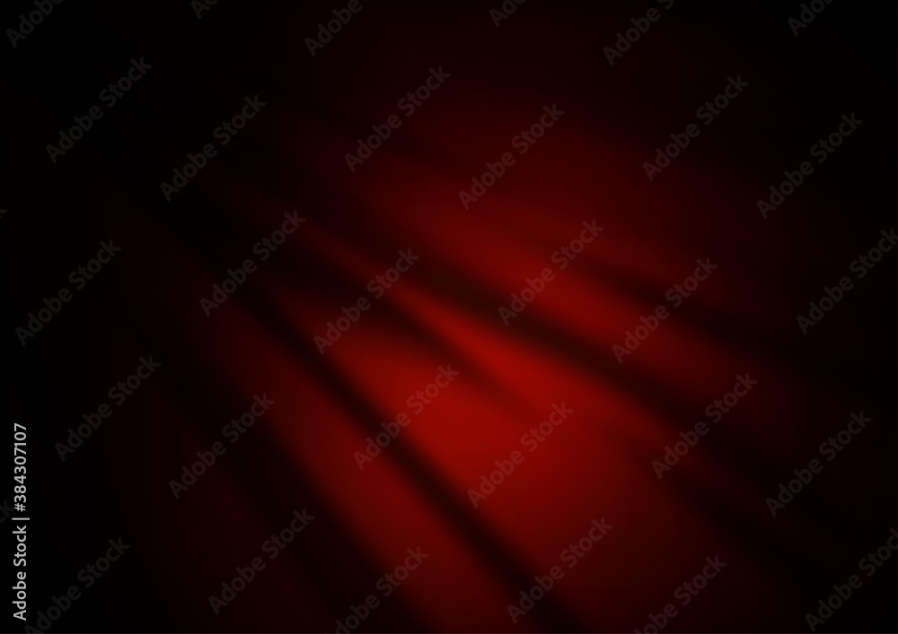 Dark Red vector blurred bright background.