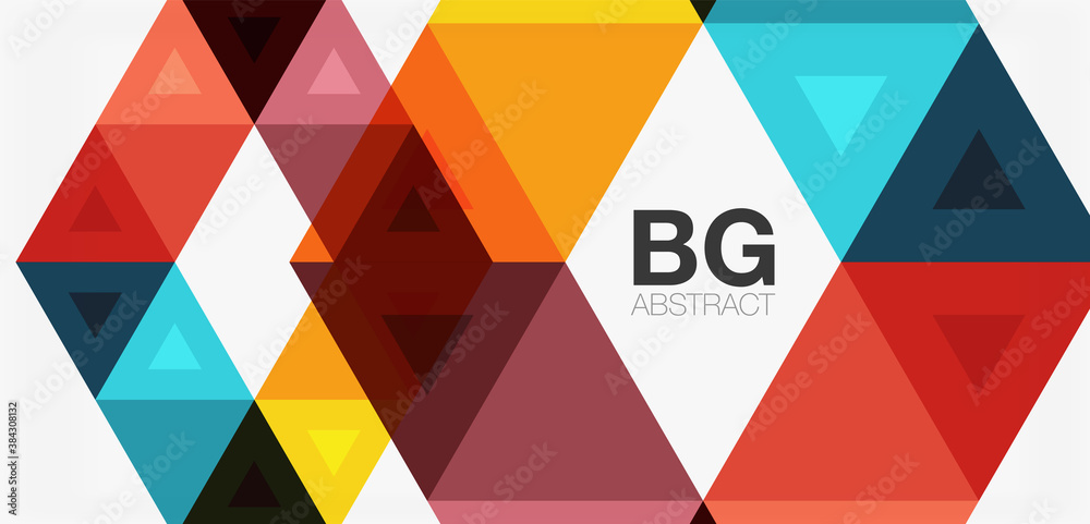 Mosaic triangle pattern abstract background for cover, banner, flyer and poster and other template Mosaic triangle pattern abstract background for cover, banner, flyer and poster and other template