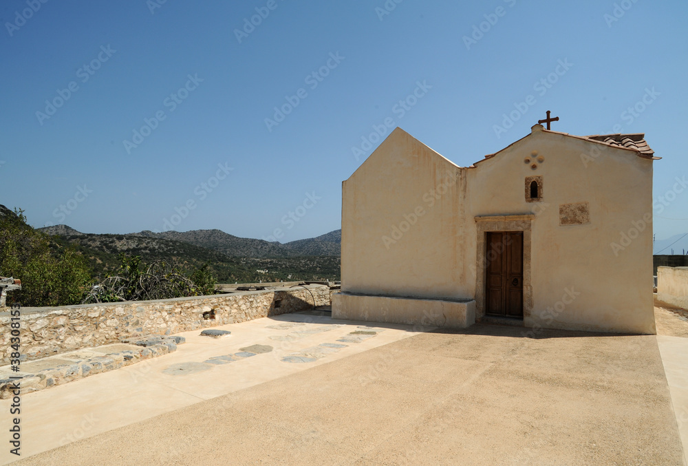 L'église du Seigneur Christ à Kritsa en Crète
