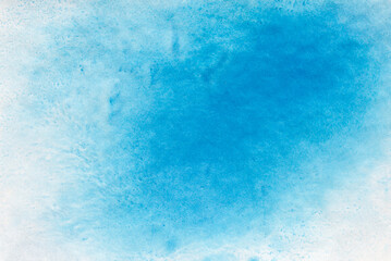  blue watercolor painted background texture