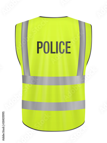 Safety vest police