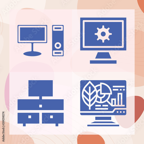 Simple set of effectiveness related filled icons