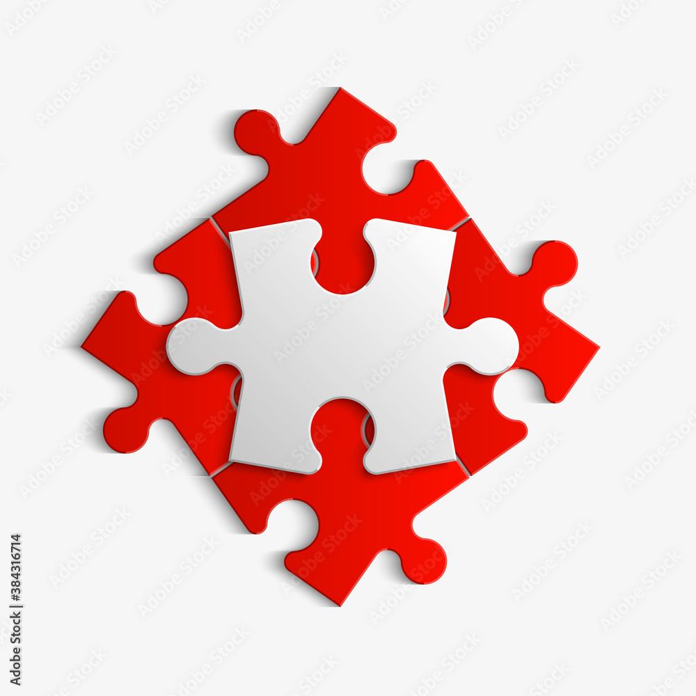 Simple puzzle four piece business presentation. Circle puzzle outline infograph. 4 Step contour process diagram. Section line compare puzzle banner. Simple puzzle four piece business presentation. Circle puzzle outline infograph. 4 Step contour process diagram. Section line compare puzzle banner.