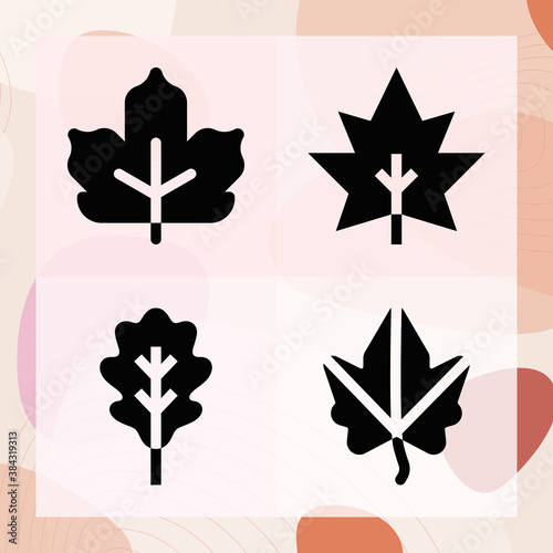 Simple set of hopefully related filled icons