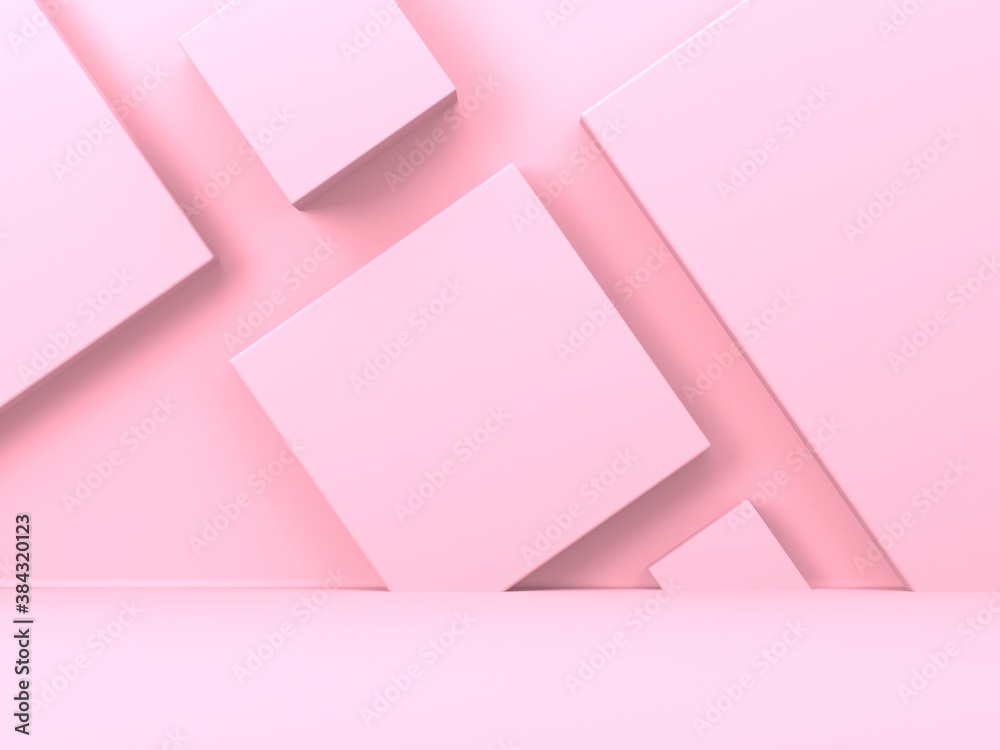 Abstract minimal scene with geometrical forms Abstract minimal scene with geometrical forms