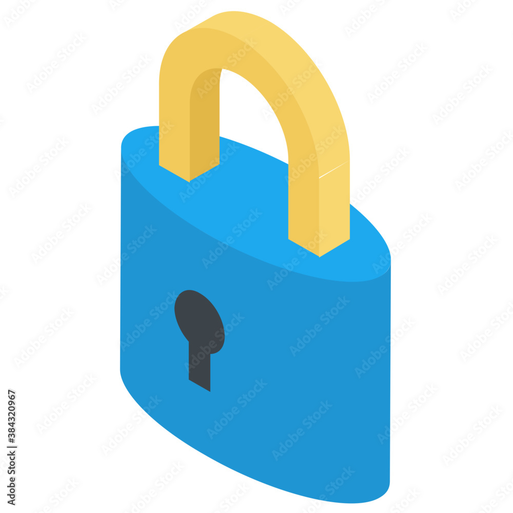 A retro style padlock denoting security concept
A retro style padlock denoting security concept