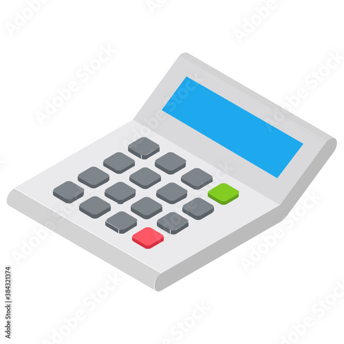  A calculating device for calculation, calculator 