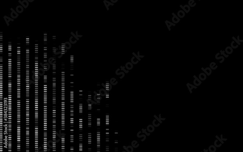 Dark Silver  Gray vector background with straight lines.