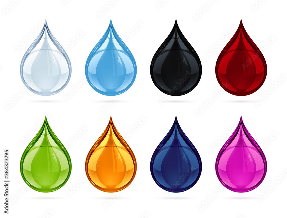 Color drops Color drops