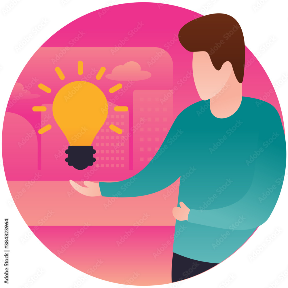 Human avatar with light bulb, innovative person
Human avatar with light bulb, innovative person