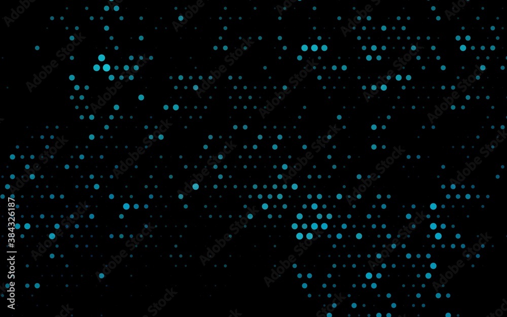 Dark BLUE vector template with circles. Dark BLUE vector template with circles.